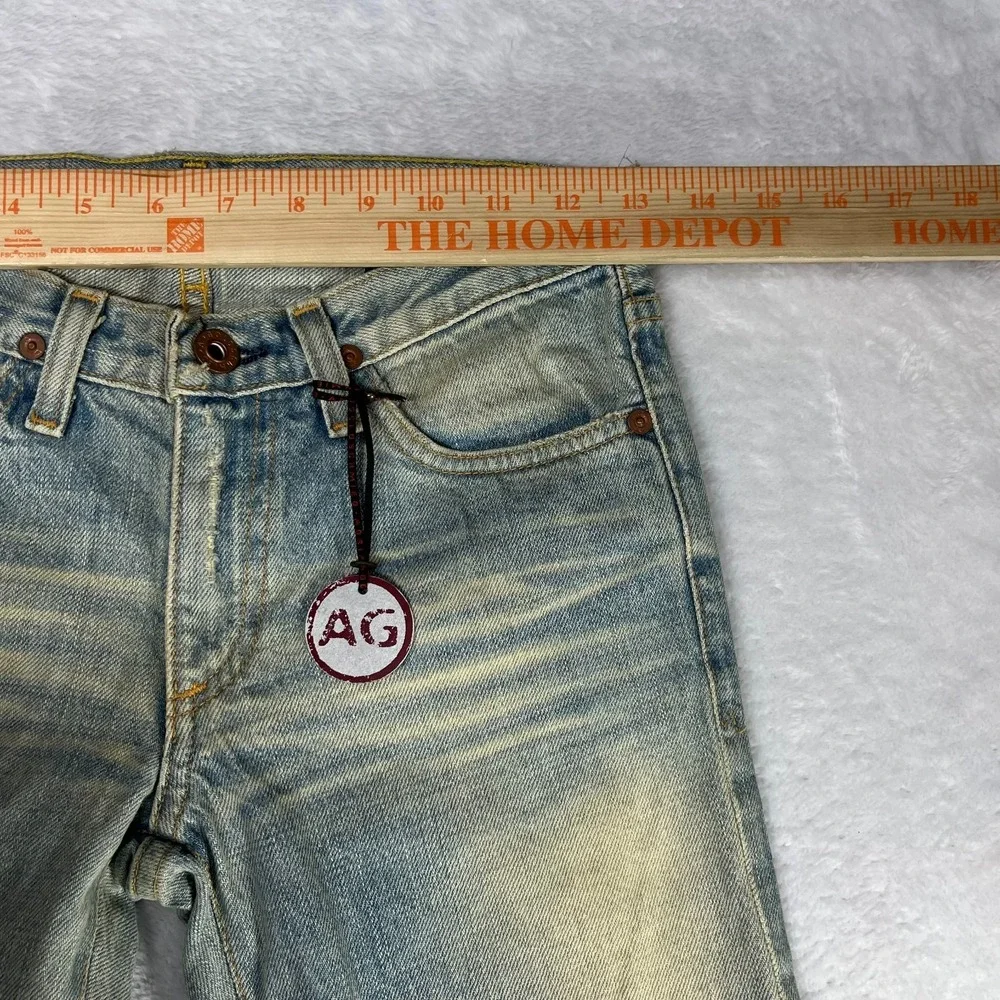 AG Adriano Goldschmied Bootcut Jeans Women's Blue Denim Classic USA Made - 26X33